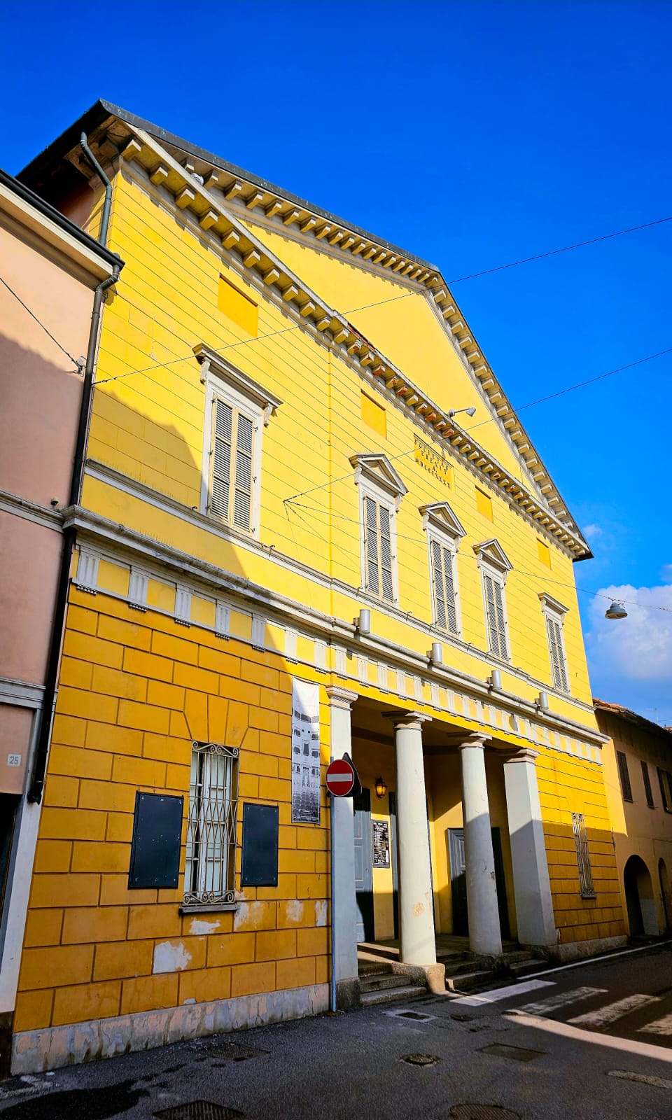 Facciata Teatro Sociale Soresina